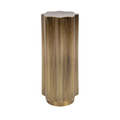 Pandey Wavy Metal Drink Table