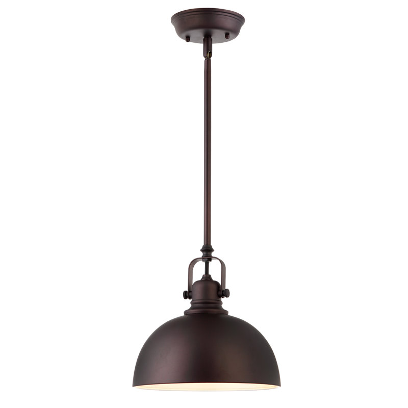 Almeeta 1 - Light Single Pendant, Brushed Nickel, 62.5" H x 16" W x 16" D
