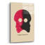 «Raspberry Liquorice Skull» par Andreas Magnusson, art mural en verre acrylique-114217098