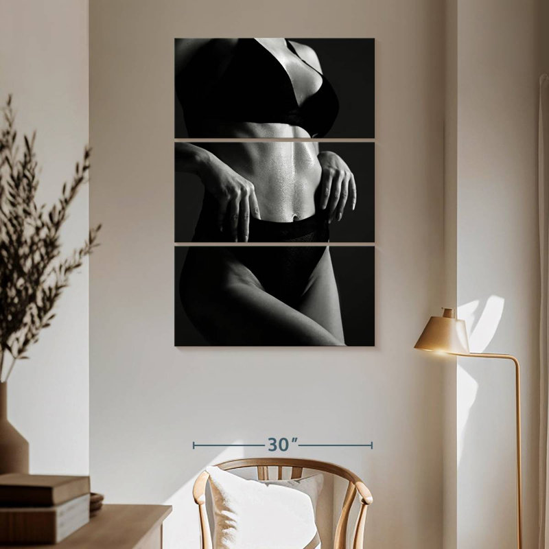 Sensuelle en noir