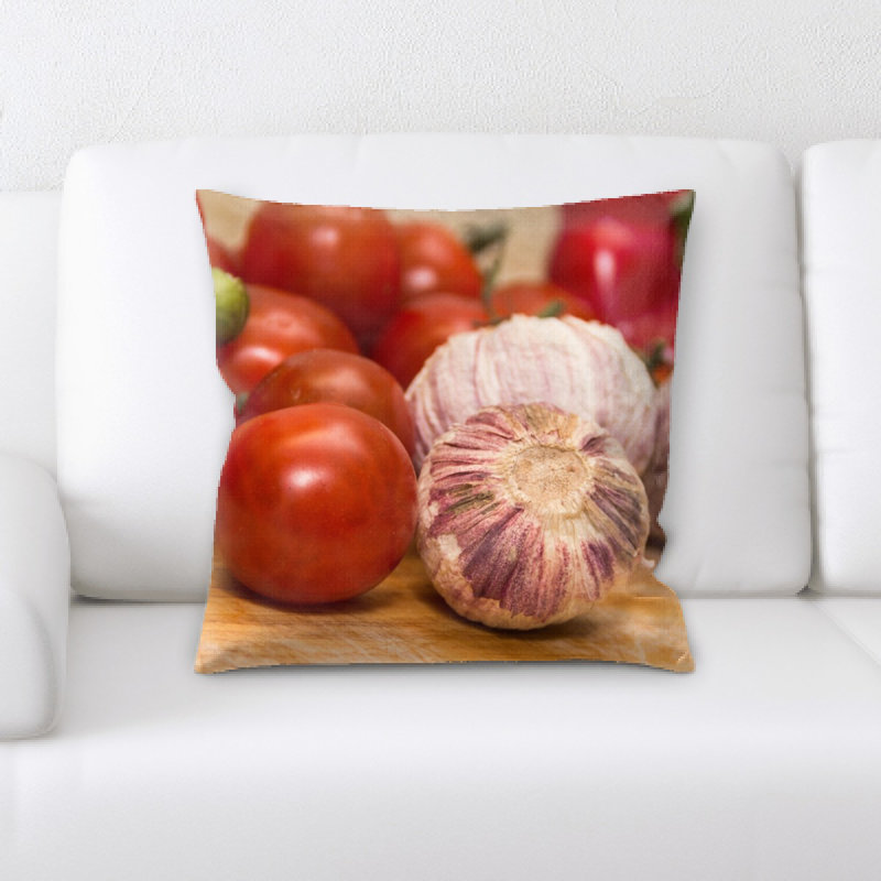 Coussin en tomates