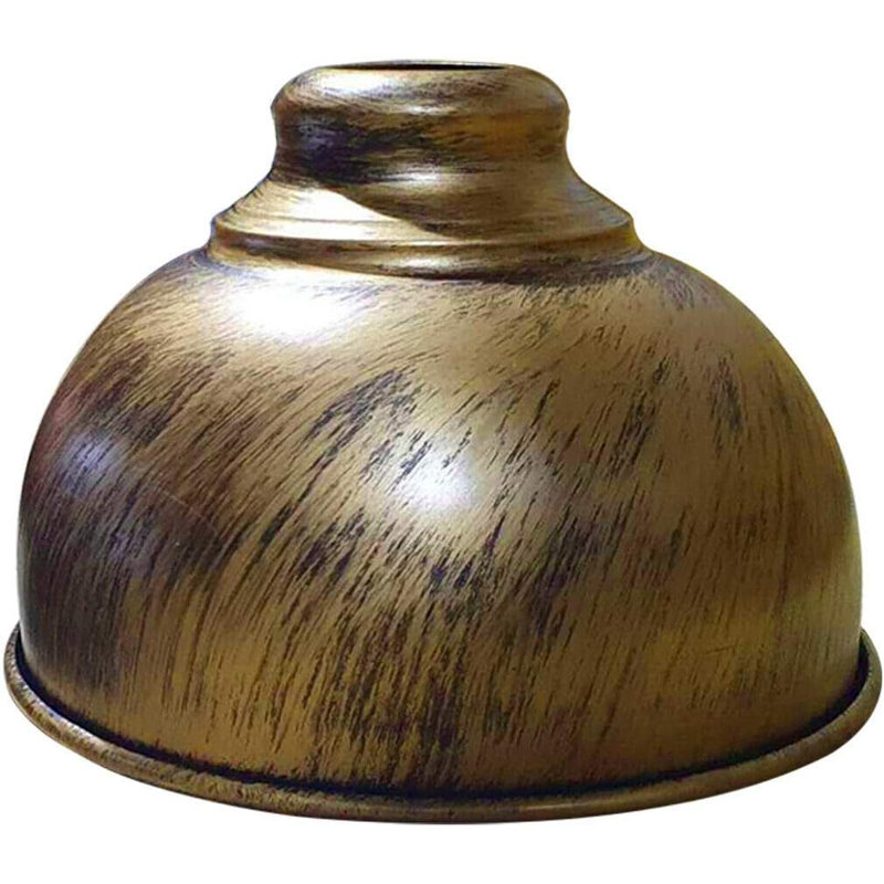 3 - Light Dome Pendant, Brushed Copper