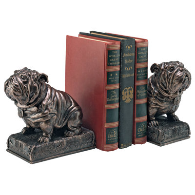 Bricker Resin Bookends