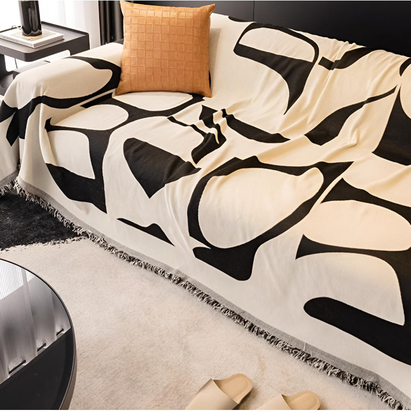Universal Full-Cover Sofa Protector, Cat Scratch Resistant, 0.8" H x 157.48" W x 70.86" D