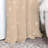 Corderius Polyester Snowflake Silver Foil Print Blackout/Room Darkening Thermal Grommet Curtains-581237243-581237186