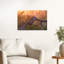 Golden Hour African Lions Peaceful Serene Abstract Cat Lion Nature Sunset Wall Art Print 1 Piece Wrapped Canvas Wall Art-1536408957
