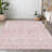 Flatweave Floral Indoor / Outdoor Rug-109582798