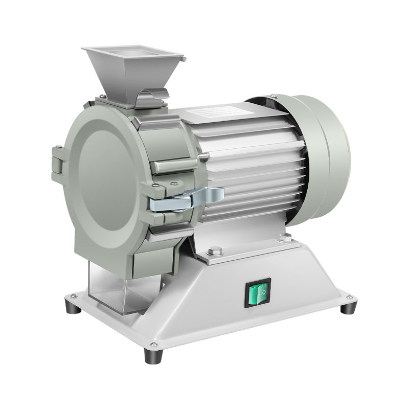 OUKANING 110V 1400r/Min Electric Micro Plant Herb Grain Grinding Machine 