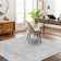 Copenhaver Power Loom Grey/Cream Area Rug