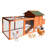 Chiadi 21.3 Square Feet Chicken Coop with Roosting Bar for up to 5 Chickens