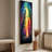 Elegant Decorative Framed MDF Painting, 15.7 x 47.2 x 0.1 inches | 100% MDF with 3 mm Thickness, 100% Pine Wood Frame | UV Printed Artwork for Home Decor, Living Room, Office, Modern Aesthetic