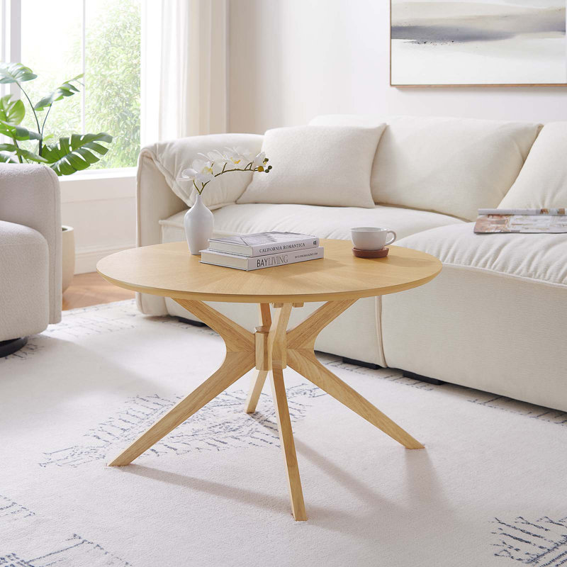 Table basse Modway Crossroads, Chêne