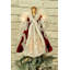 14'' Handmade Fabric Lighted Tree Topper
