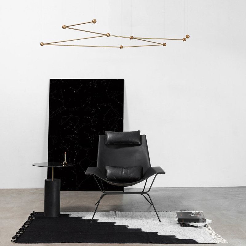 9 - Light Unique Geometric Chandelier
