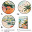 Scène de plage côtière pastel III - art mural de plage côtière pour le salon-1949269299-2044443192