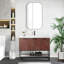 Mahon 42" Single Pedestal Vanity with Top-441779157-441760558