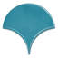 Highwater 5" Fish Scale Polished Ceramic Tile-813553265