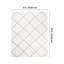 Tapis d'intérieur moelleux, tapis moelleux de 8 pi x 10 pi, tapis à poils longs avec poils longs, épais et durables