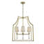 Lustre géométrique à 4 lumières Charvier-209790478
