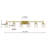 Kensol 6 - Light Bathroom Dimmable Steel Vanity Light-461661501