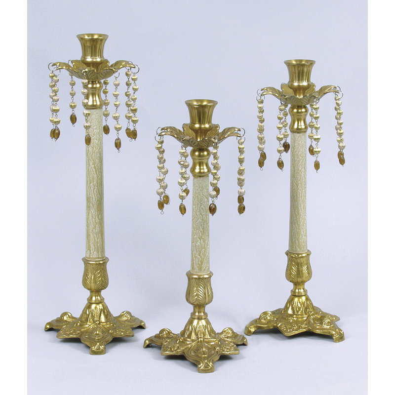 Brass Tabletop Candlestick