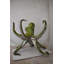 Grande et impressionnante statue de pieuvre en bronze Taille: 33 po x 34 po x H 29 po