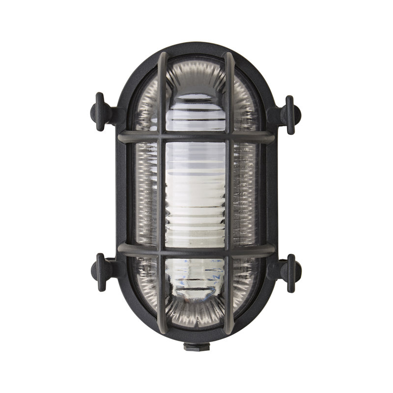 Brinkema 12cm H Outdoor Armed Sconce