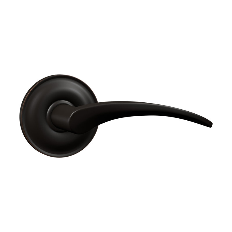 Bravura 937-0 Tybee Dummy Lever on Traditional Round Rose in Oil Rubbed Bronze - LH