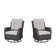 Mickala Wicker Outdoor Glider Chair