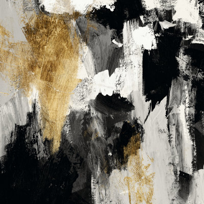 Collage doré neutre IV