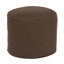 Repose-pieds repose-pieds rond de couleur unie en mélange de polyester 22" Vinita
