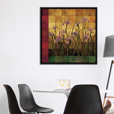 «Iris Garden», reproduction d'art sur toile