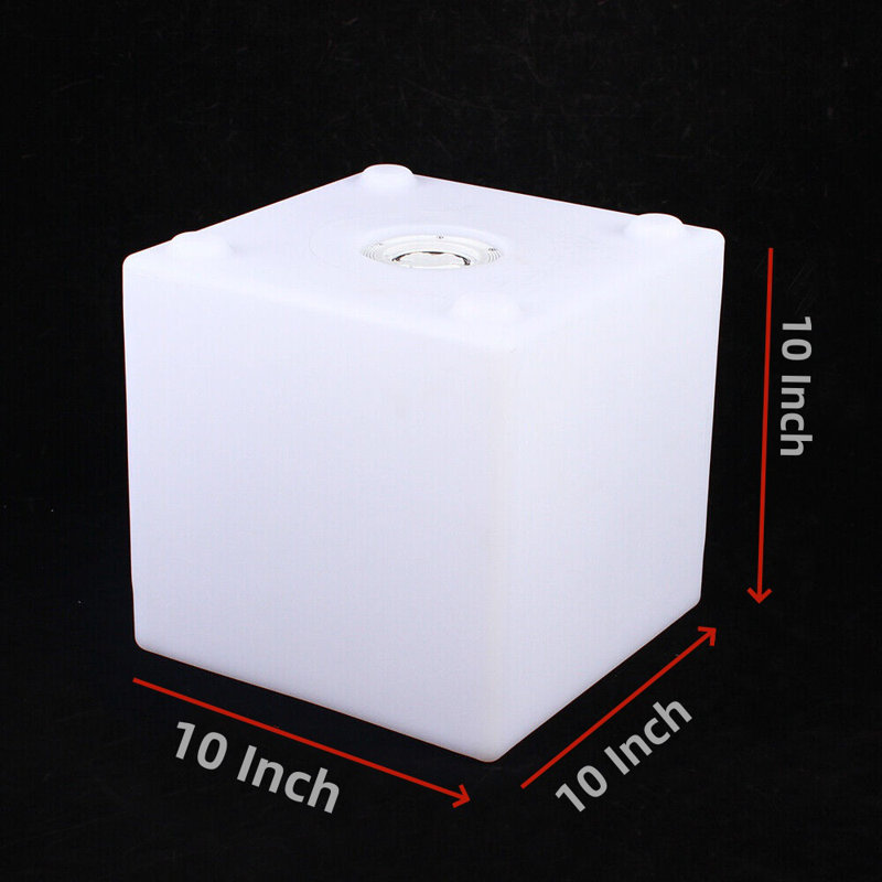 10'' Battery Powered Integrated LED Color Changing Outdoor Floor Lamp