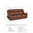 Limonium Power Reclining Sofa