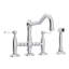 Acqui® Bridge Faucet with Handles-9323822-9323825