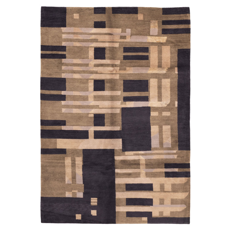 Tapis olive Opulence 6 pi 0 po x 8 pi 9 po