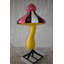 Taille: 34 po x 34 po x H 64 po Happy champignon Happy en résine pour l'intérieur et l'extérieur