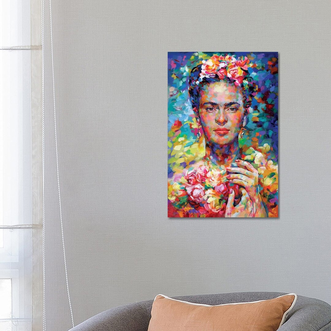 Leinwandbild Frida von Leon Devenice