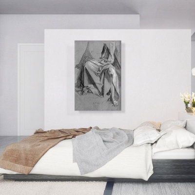 «Study of Drapery» par Albrecht Dürer, reproduction d'art sur toile tendue