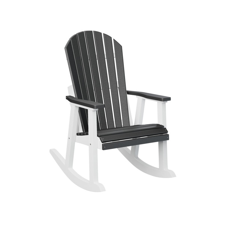 Fauteuil berçant berlinois berlinois, Black/White