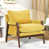 Velours jaune sélectionné