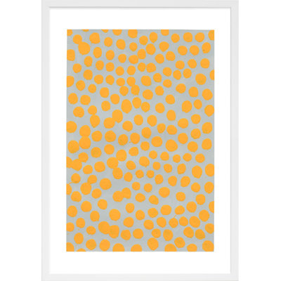 Navi Safran sur gris par Michela Sorrentino - Peinture