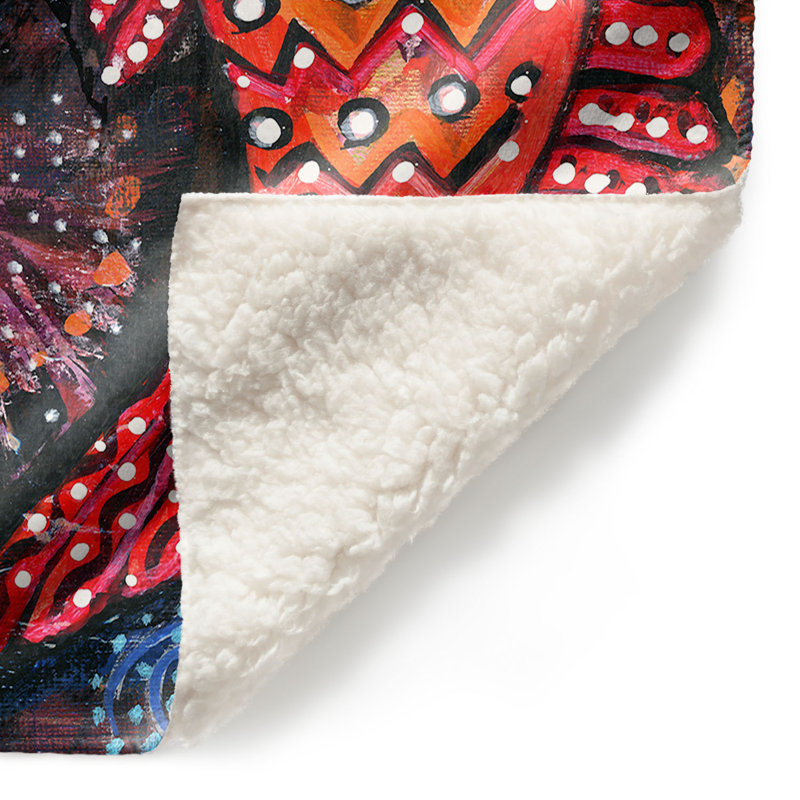  Couverture douce en sherpa, 51 po x 60 po