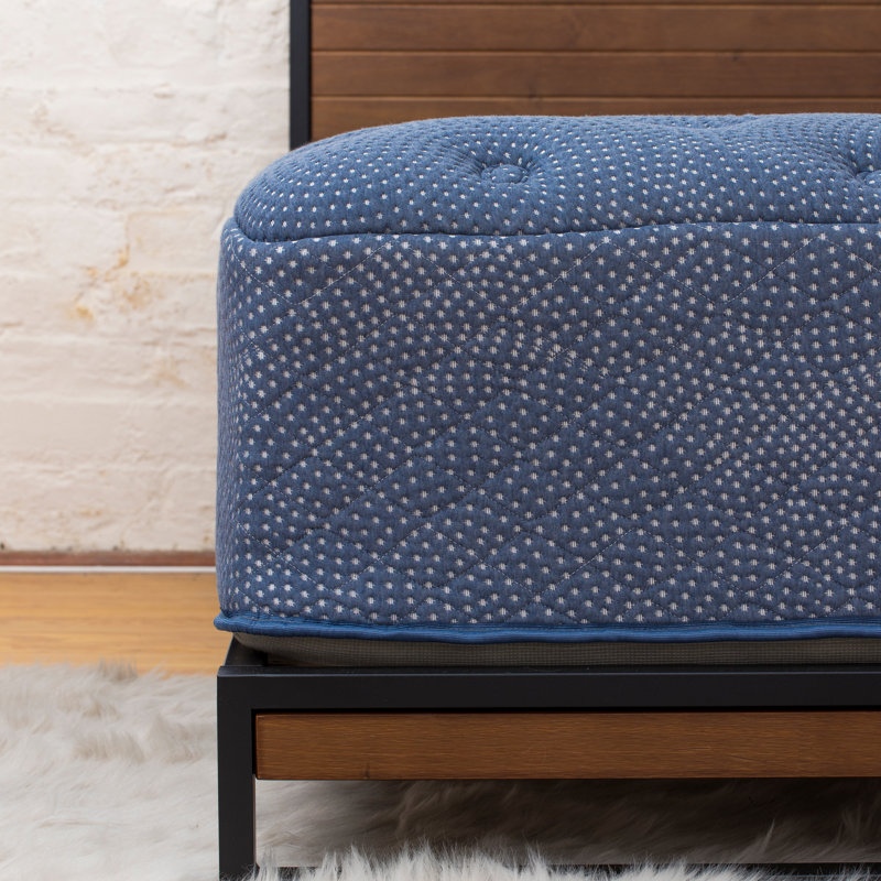 Twin XL Blue Gel Memory Foam Innerspring Mattress