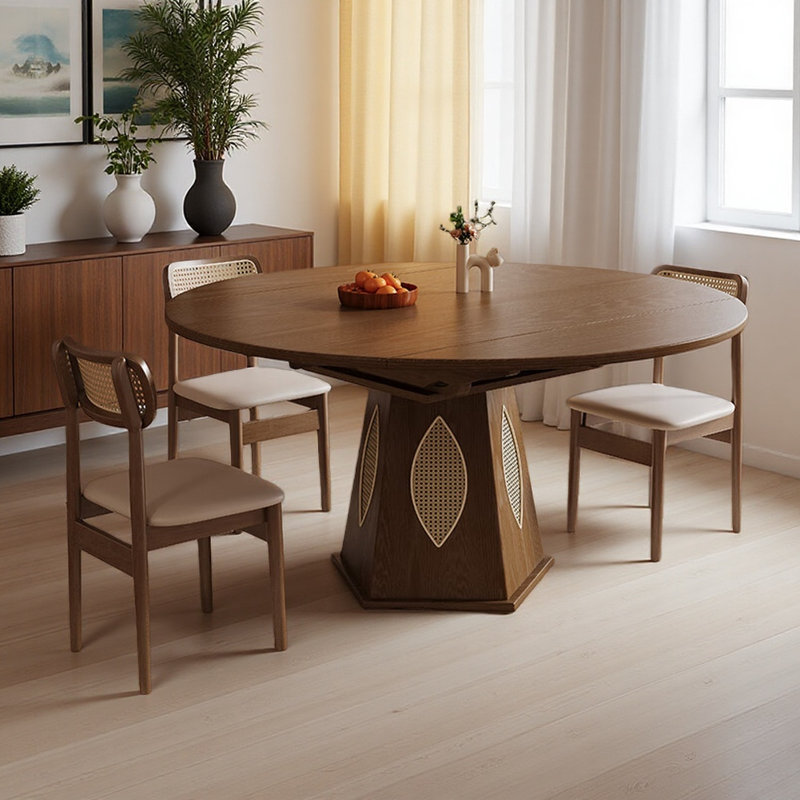 Table de salle à manger, Brun, Brun