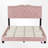 Jitsuo Tufted Upholstered Platform Bed-323897047-323897051