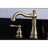 Kingston Brass English Classic Two-Handle 3-Hole Deck Mount Widespread Bathroom Faucet with Pop-Up Drain-29273126