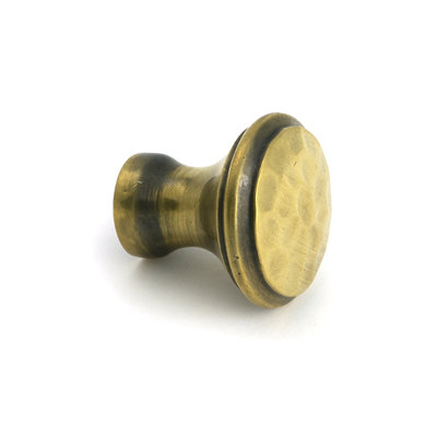 Hammered Round Knob