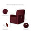 Housse pour fauteuil inclinable et extensible Arainy-266479540-148101504