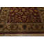 Tapis Oushak traditionnel en laine 6 x 9 bourgogne vert